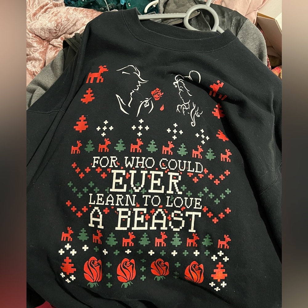 Disney Beauty and the Beast sweatshirt